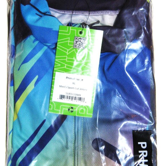 NWT Primal Surge Men's Sport Cut Cycling Jersey XL - Picture 3 of 3